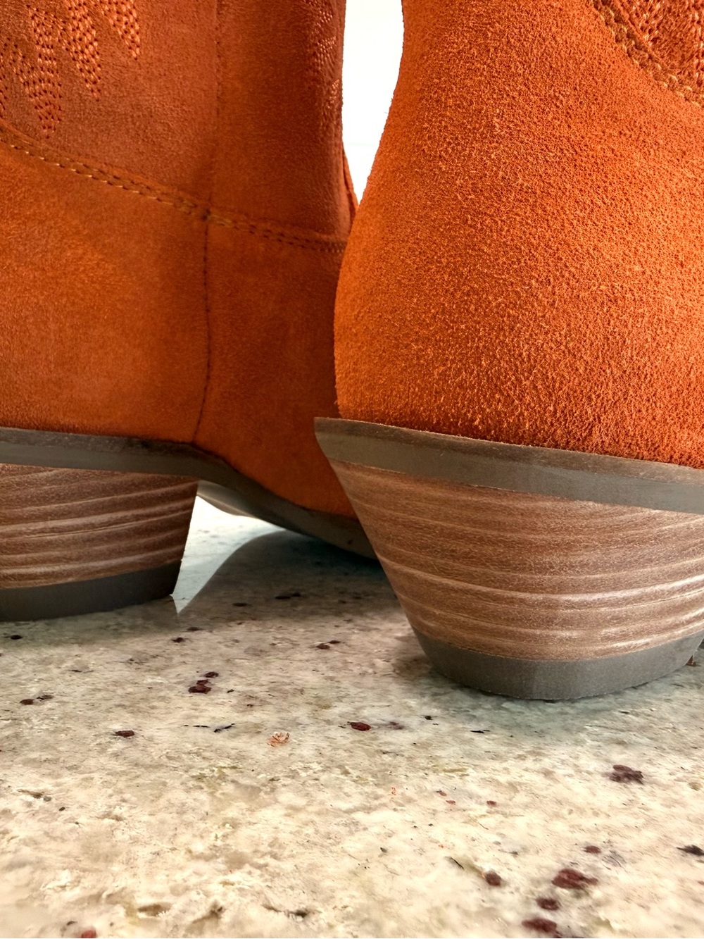 Stunning Dingo Burnt Orange Suede Boots NWT - Picture 12 of 15